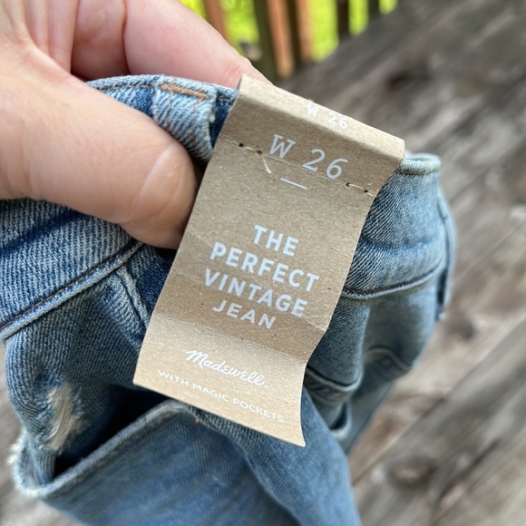 Madewell The Perfect Vintage Jean size 26 - Picture 8 of 10
